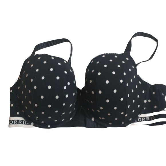 torrid Other - Torrid Curves Black and White Polka Dot Bra Size 44DD